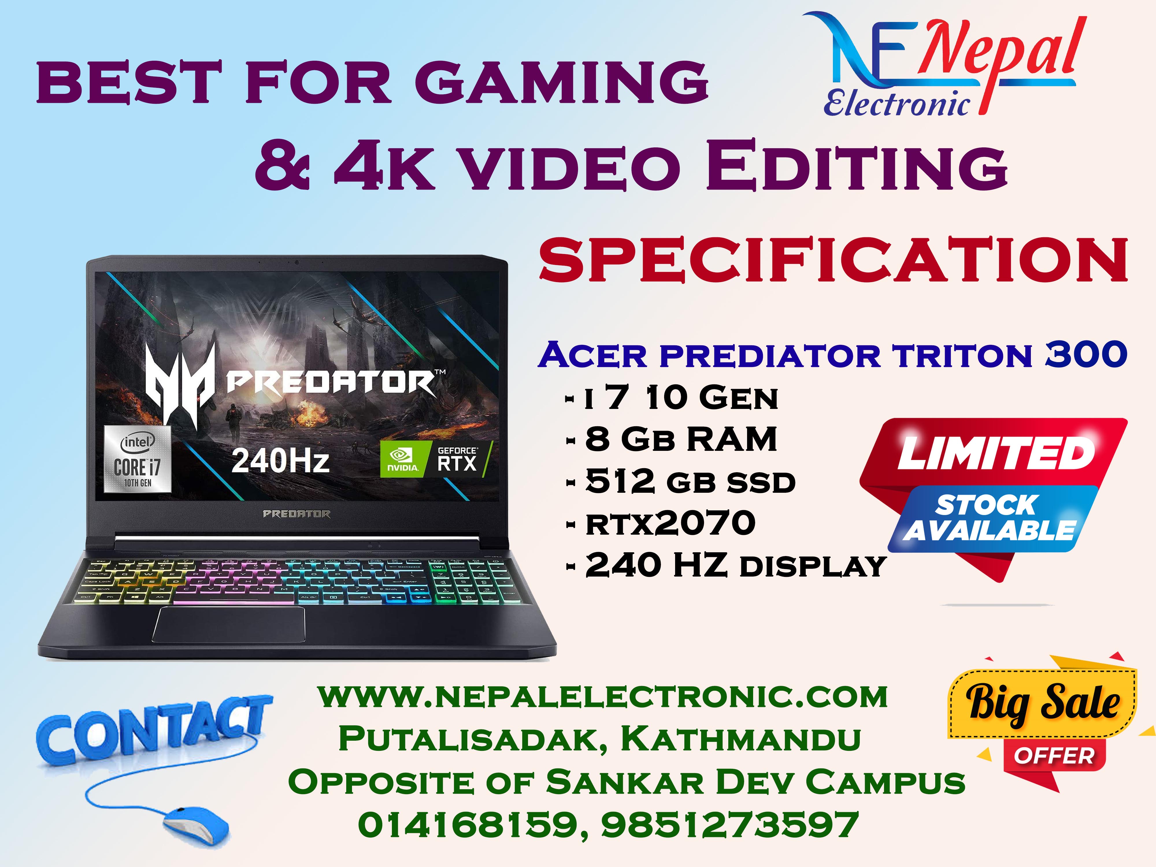 Acer Predator Triton 300